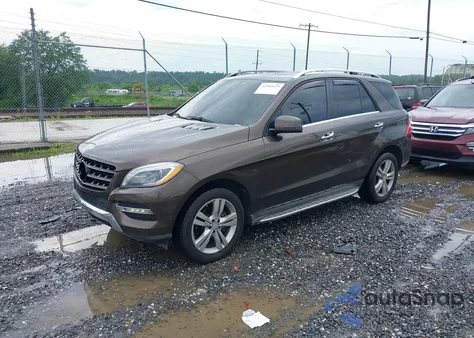 2014 Mercedes-Benz Ml 350 z USA, uszkodzony, nr VIN 4JGDA5JB4EA334430